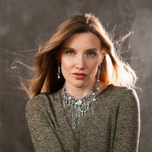 Pendientes CHIMERA Nexus White