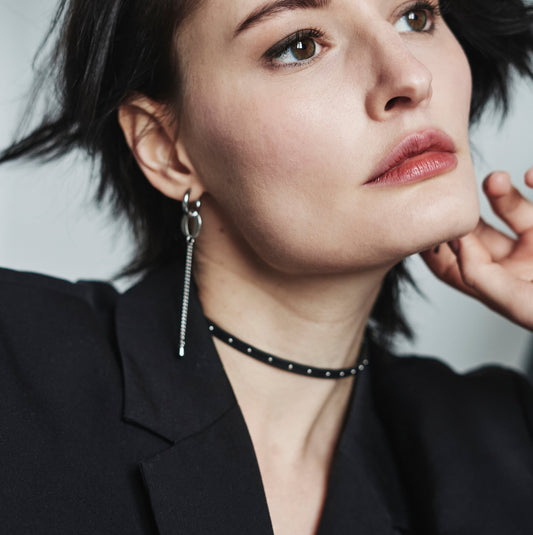 "Infinity N5" earrings