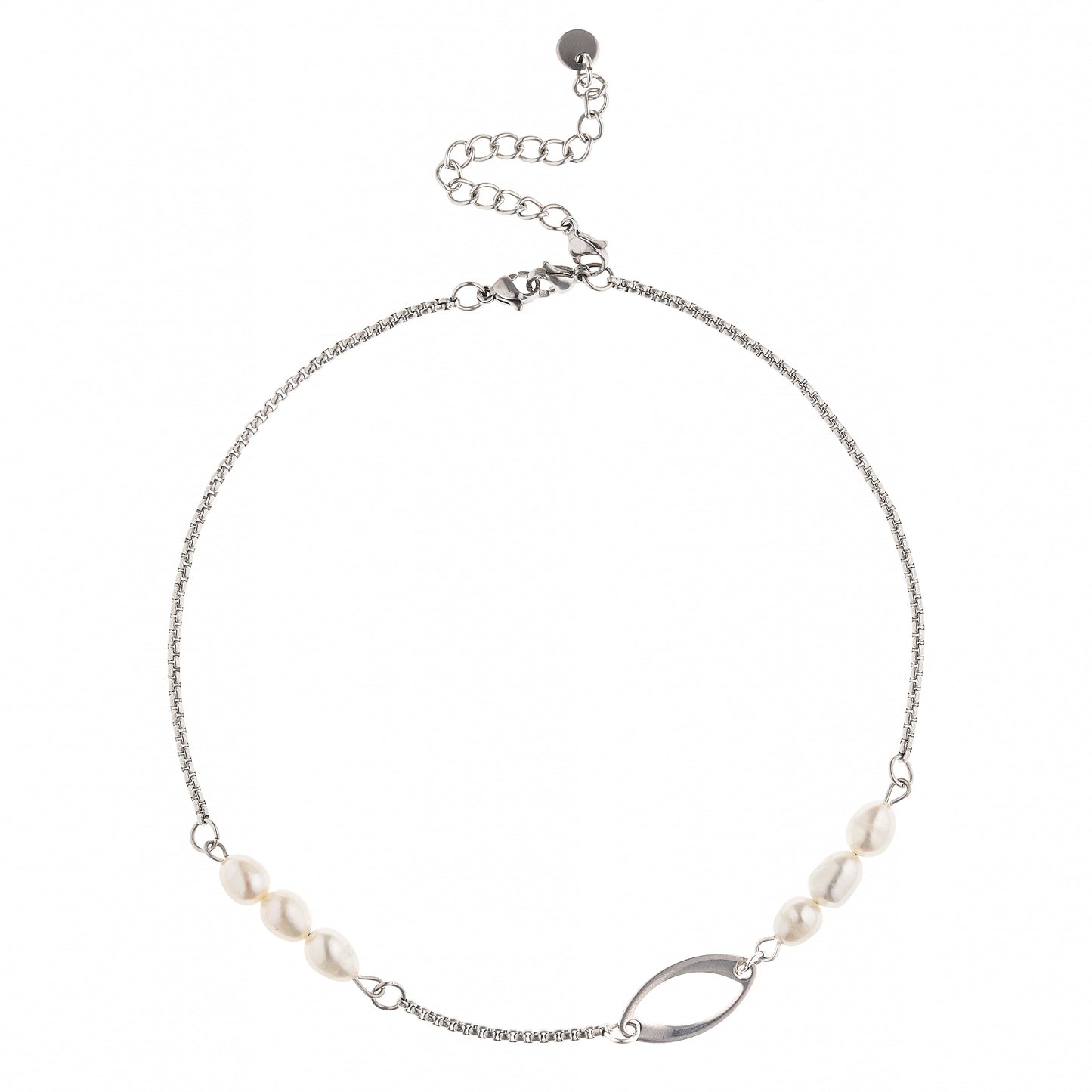 Collar " Camaleón + Perlas"