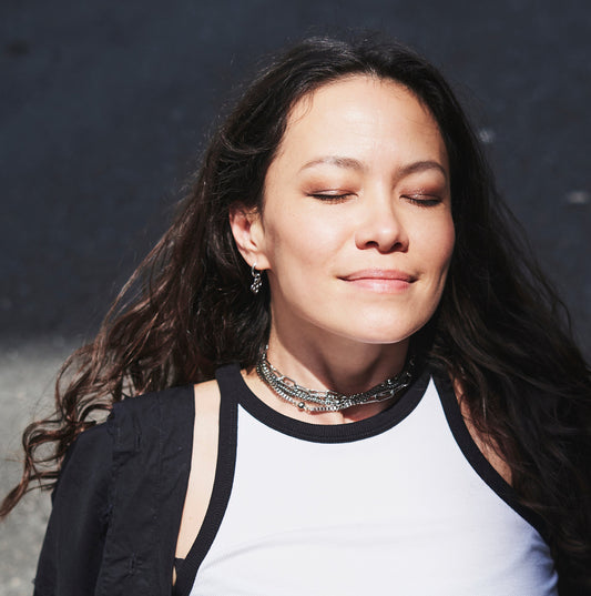 "Chameleon" necklace without hematite