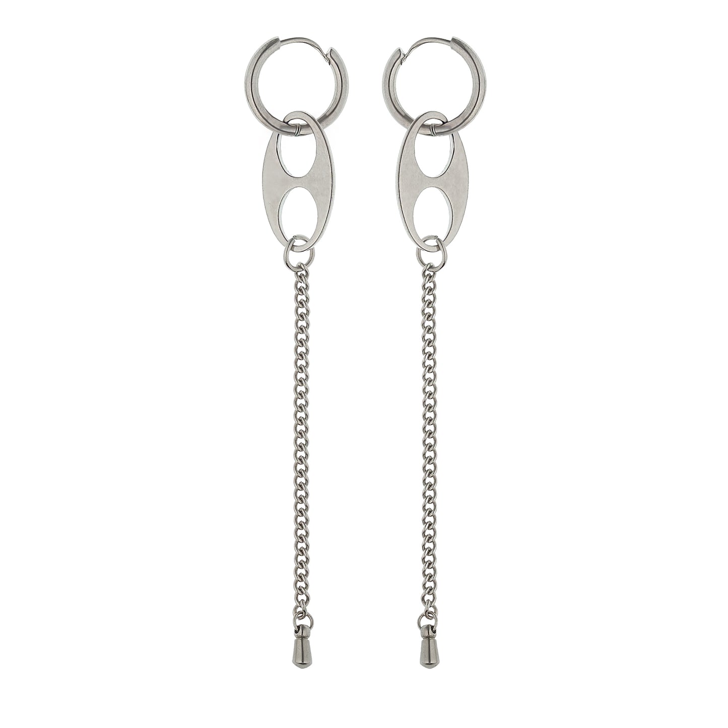 Long "Infinity N3" earrings