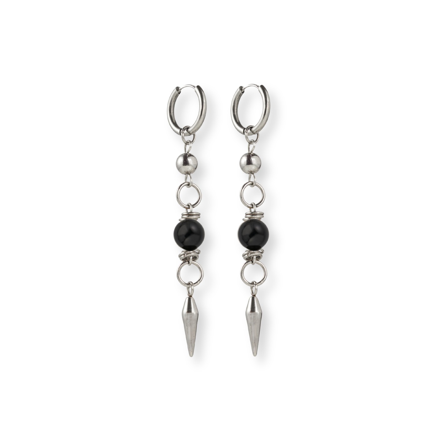 Pendientes CHIMERA Fang Black