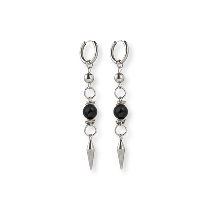 Pendientes CHIMERA Fang Black