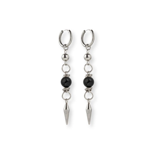 Pendientes CHIMERA Fang Black