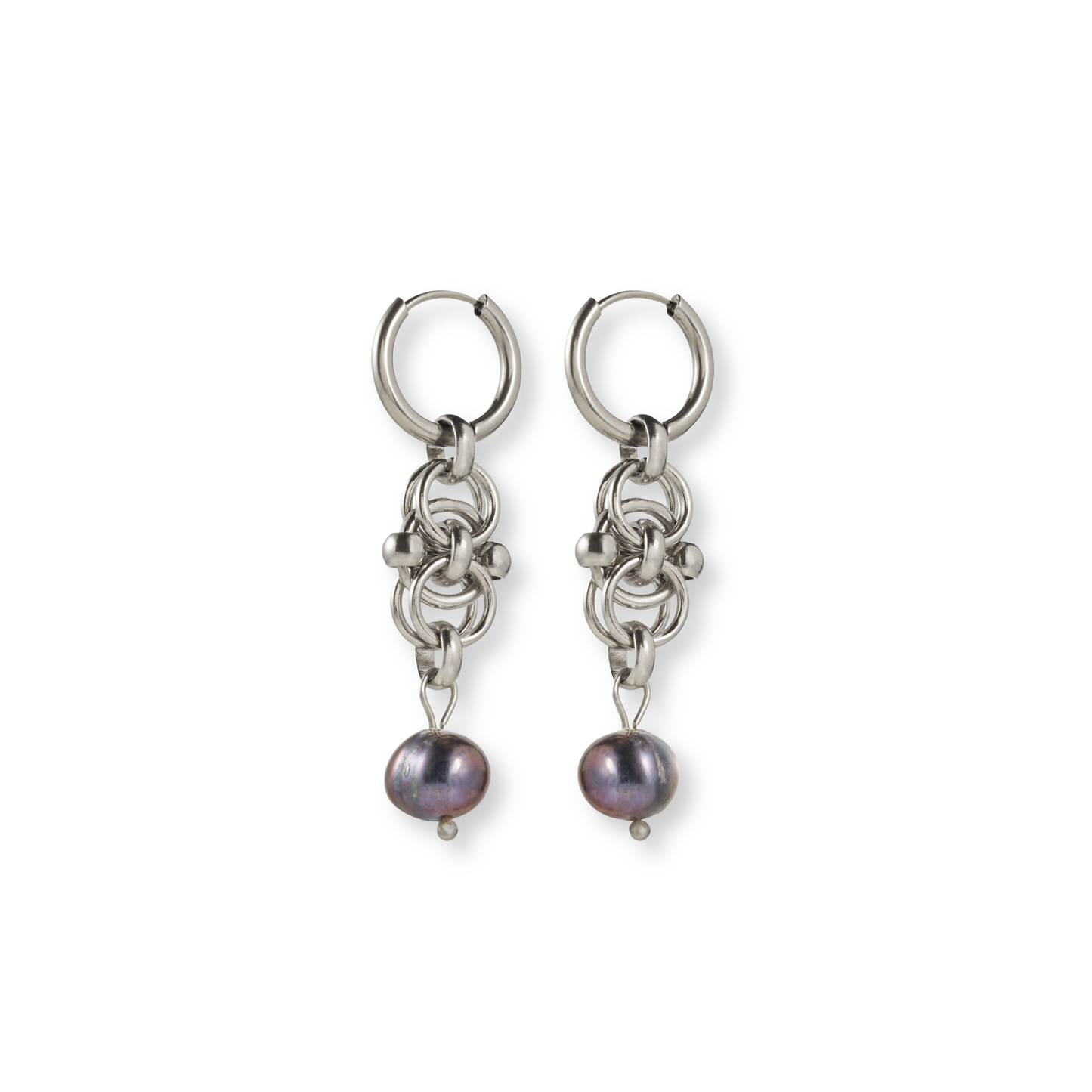 Pendientes CHIMERA Vein Black