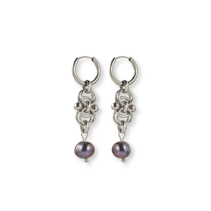 Pendientes CHIMERA Vein Black