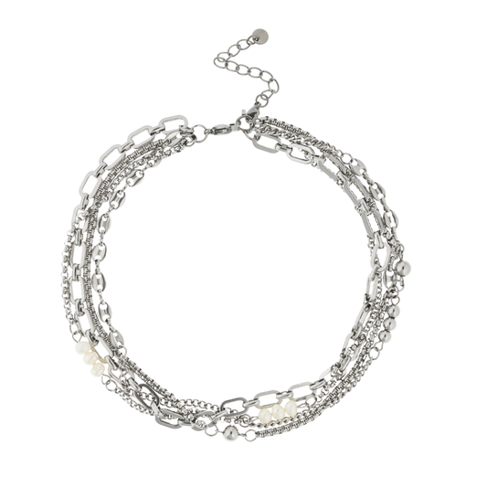 Camaleón Pearl collar gargantilla