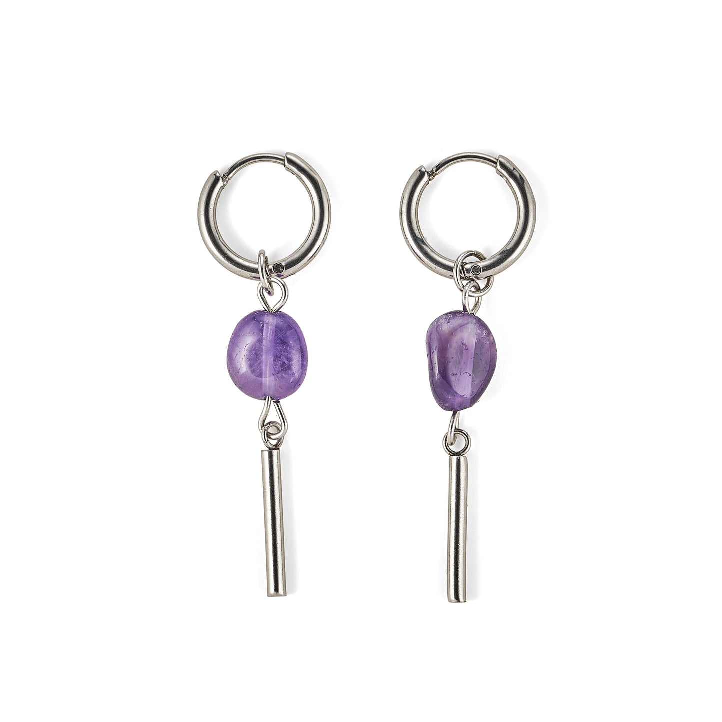 Pendientes "Amatista"