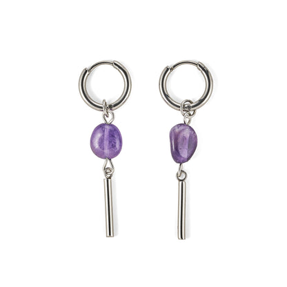 Pendientes "Amatista"