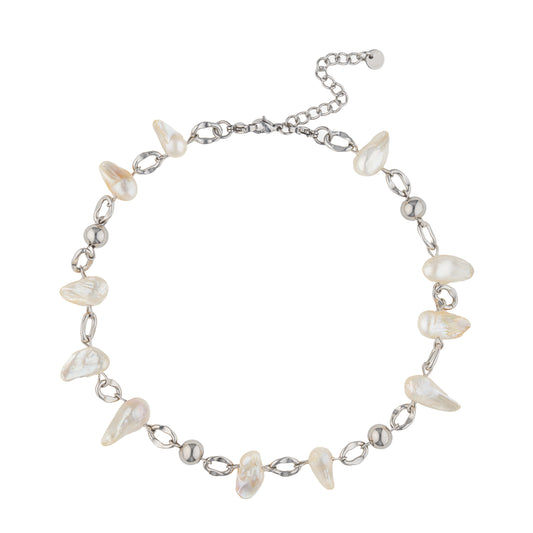Gargantilla/ Accesorio extra para collar "Camaleón"/ Pulsera "Dientes de perla"